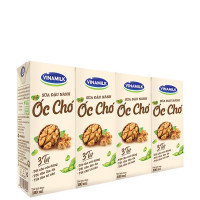 Sữa đậu nành Vinamilk hạt óc chó - 4 hộp 180ml